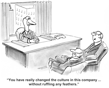 Change the culture