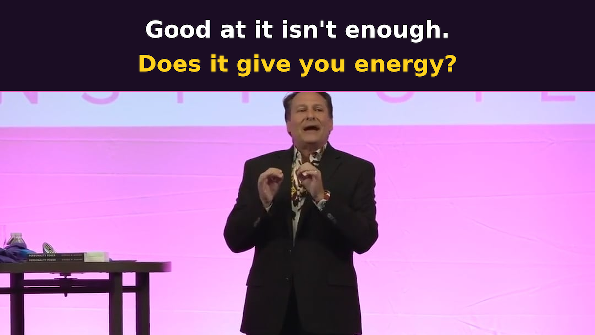 Energy not Skills