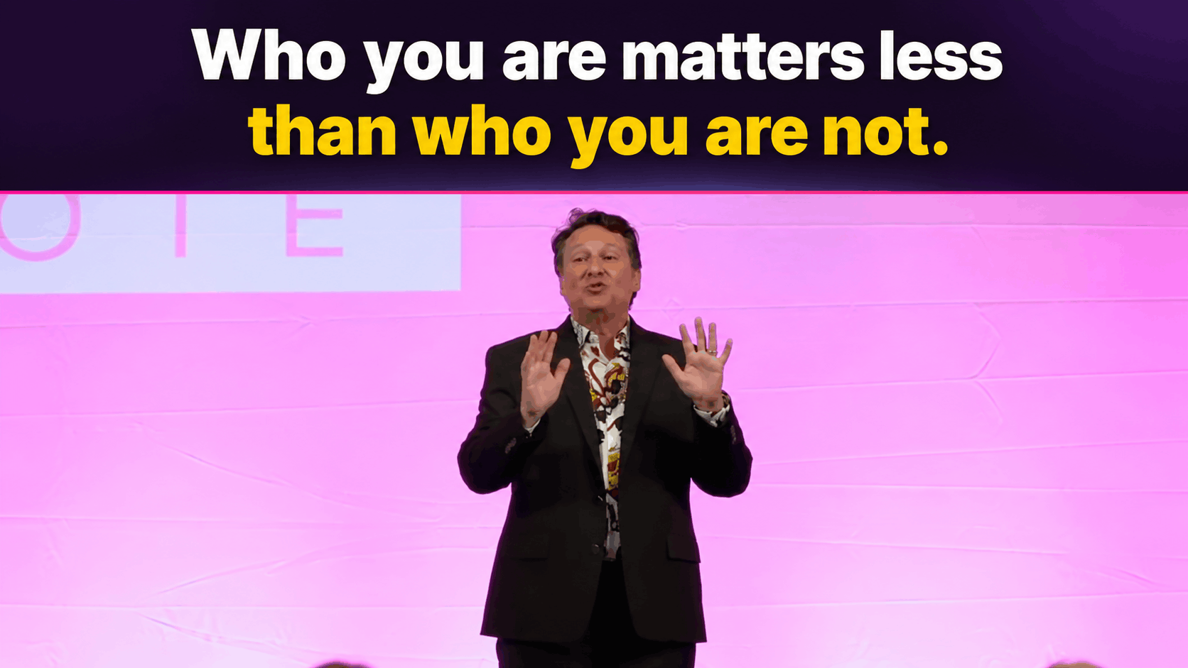 who you are not